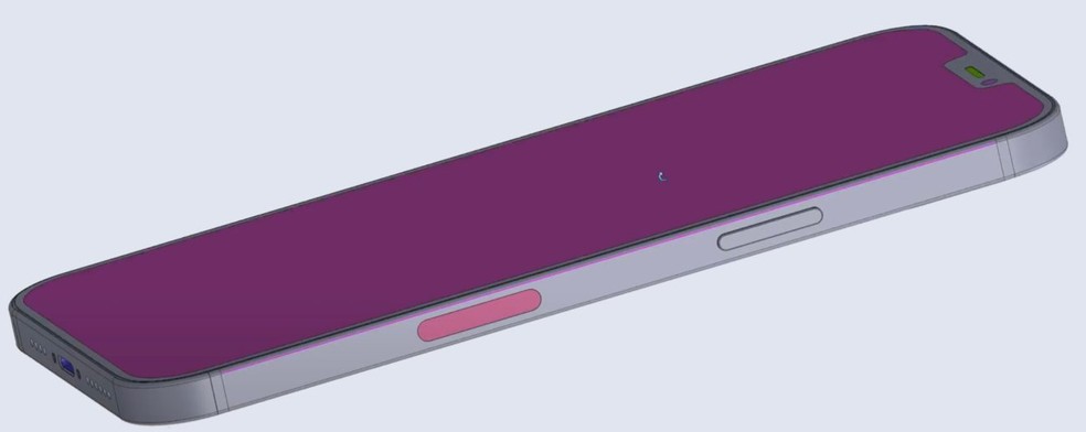 Protótipo 3D criado pelo canal EverythinApplePro indica como deve ser visual do novo iPhone 12 Pro Max — Foto: Reprodução/9To5Mac