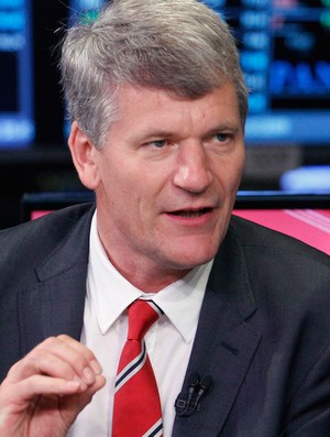 David Gill manchester United entrevista new york Stock Exchange (Foto: Agência Reuters)