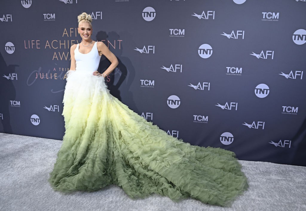 HOLLYWOOD, CALIFORNIA - JUNE 09: Gwen Stefani attends the 48th AFI Life Achievement Award Gala Tribute celebrating Julie Andrews at Dolby Theatre on June 09, 2022 in Hollywood, California. (Photo by Axelle/Bauer-Griffin/FilmMagic) (Foto: FilmMagic)
