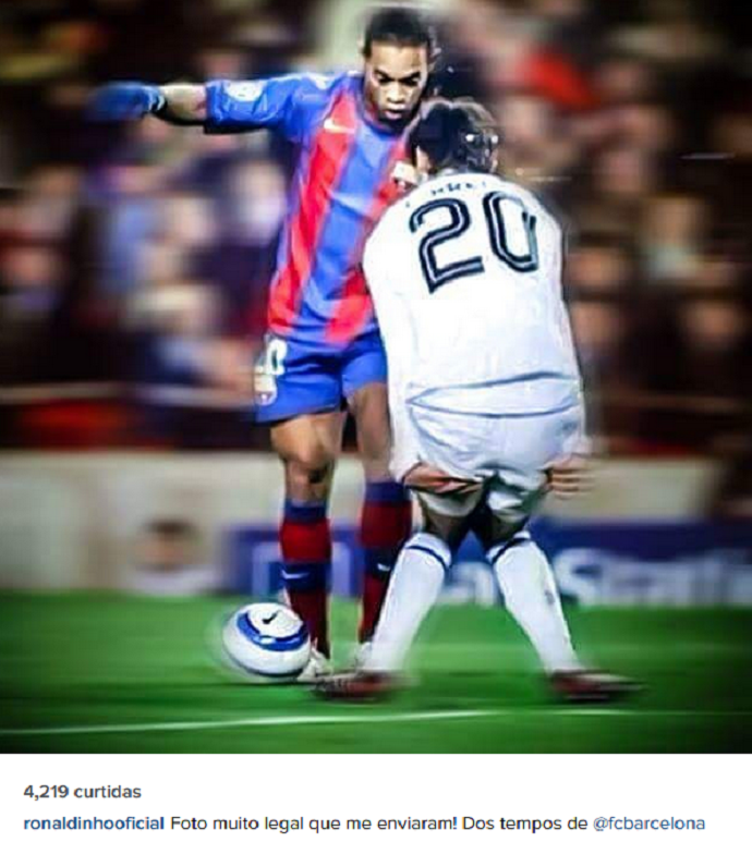 Lances incríveis do Ronaldinho Gaúcho #futebol #futebolbrasileiro