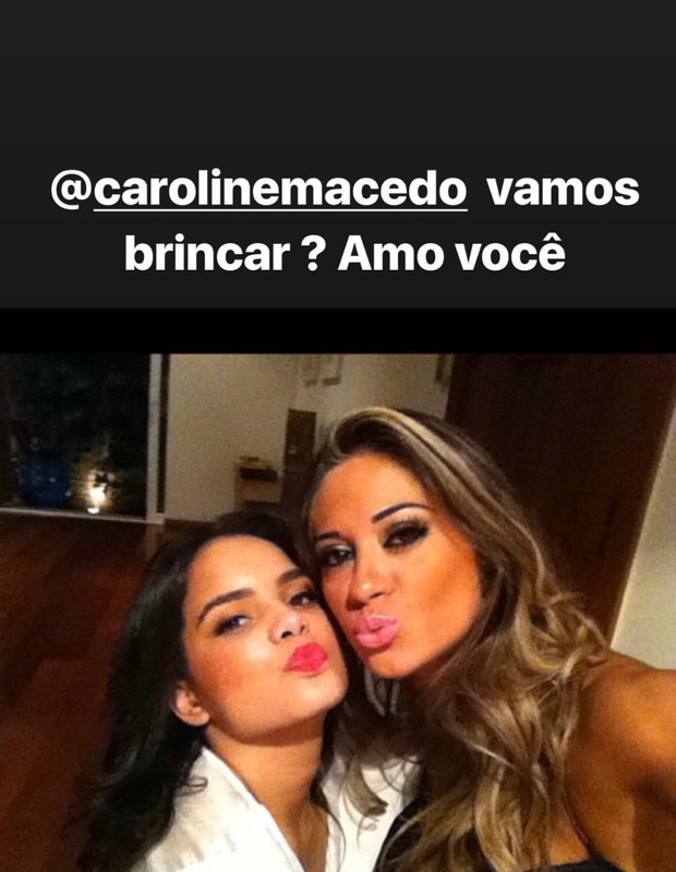 Mayra Cardi e Carol Macedo (Foto: Reprodução/Instagram)