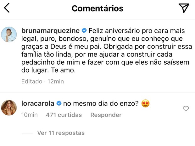 Post de Bruna Marquezine (Foto: Reprodução/Instagram)
