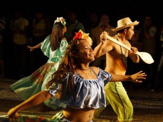 Show vai incluir apresentações de carimbó, dança da Angola e siriá. (Foto: Geraldo Ramos/Divulgação Estação das Docas)