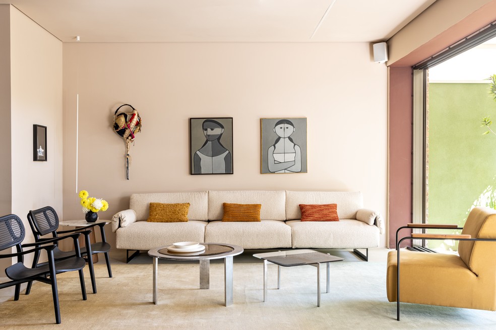 O living do Casa Vogue Experience 2021 — Foto: Fran Parente