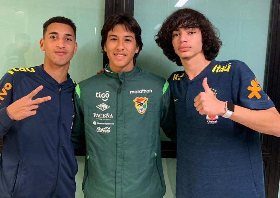 E Selecao Conheca O Trio Do Botafogo No Sul Americano Sub 15 Botafogo Ge