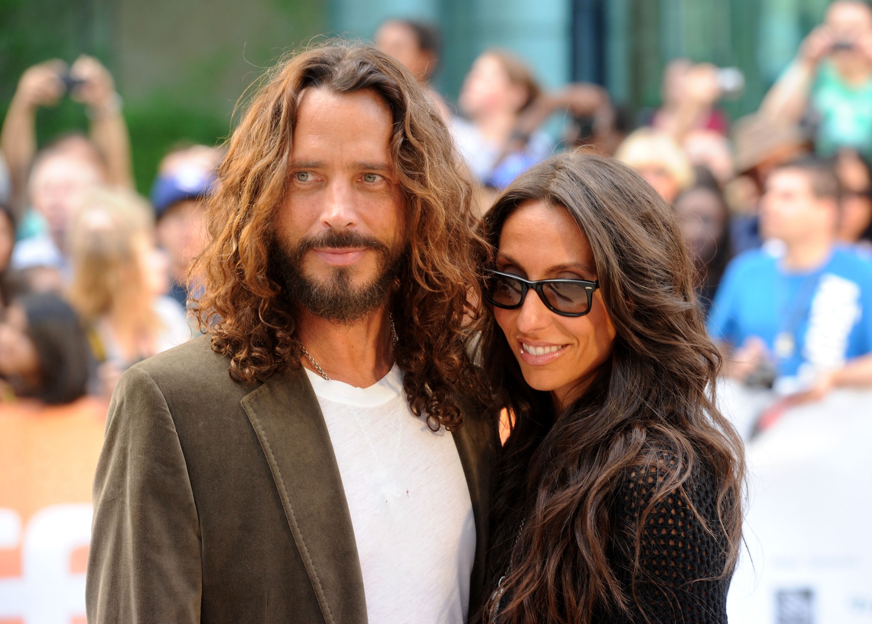 Chris Cornell e sua mulher Vicky Karayiannis (Foto: Getty Images)