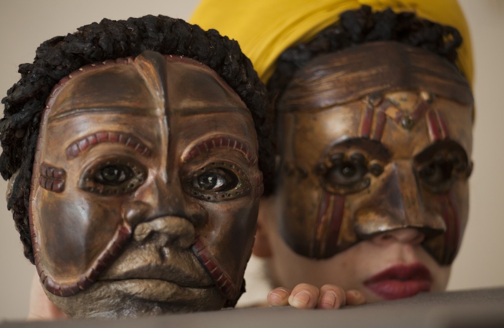 'CEUTA', de Lucía Laragione, da Cia. Articulada de Teatro (Argentina) — Foto: Divulgação