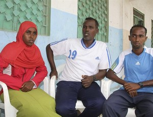 atletas da Somália em Londres (Foto: EFE)