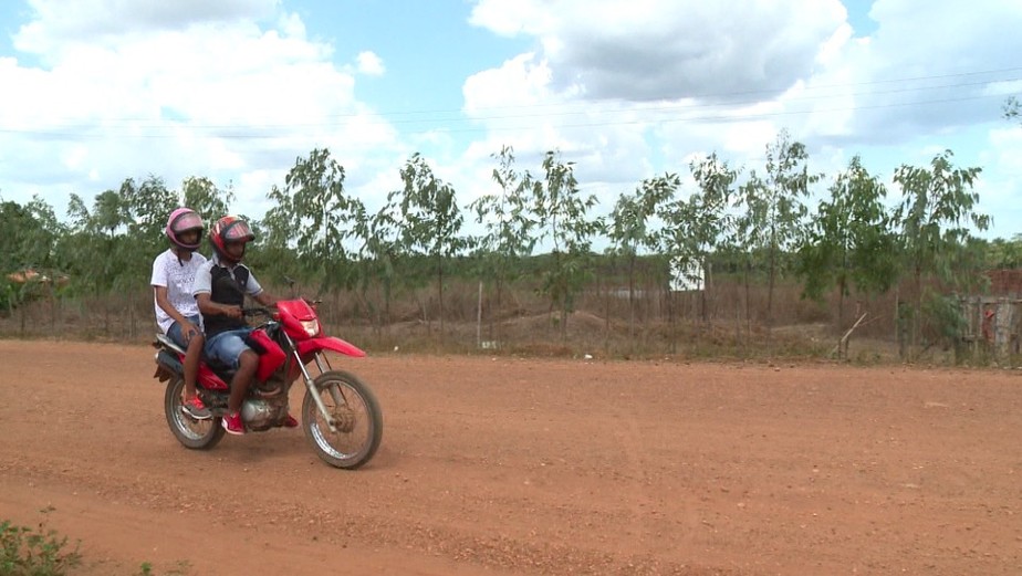 Uma captura de tela do jogo motocross