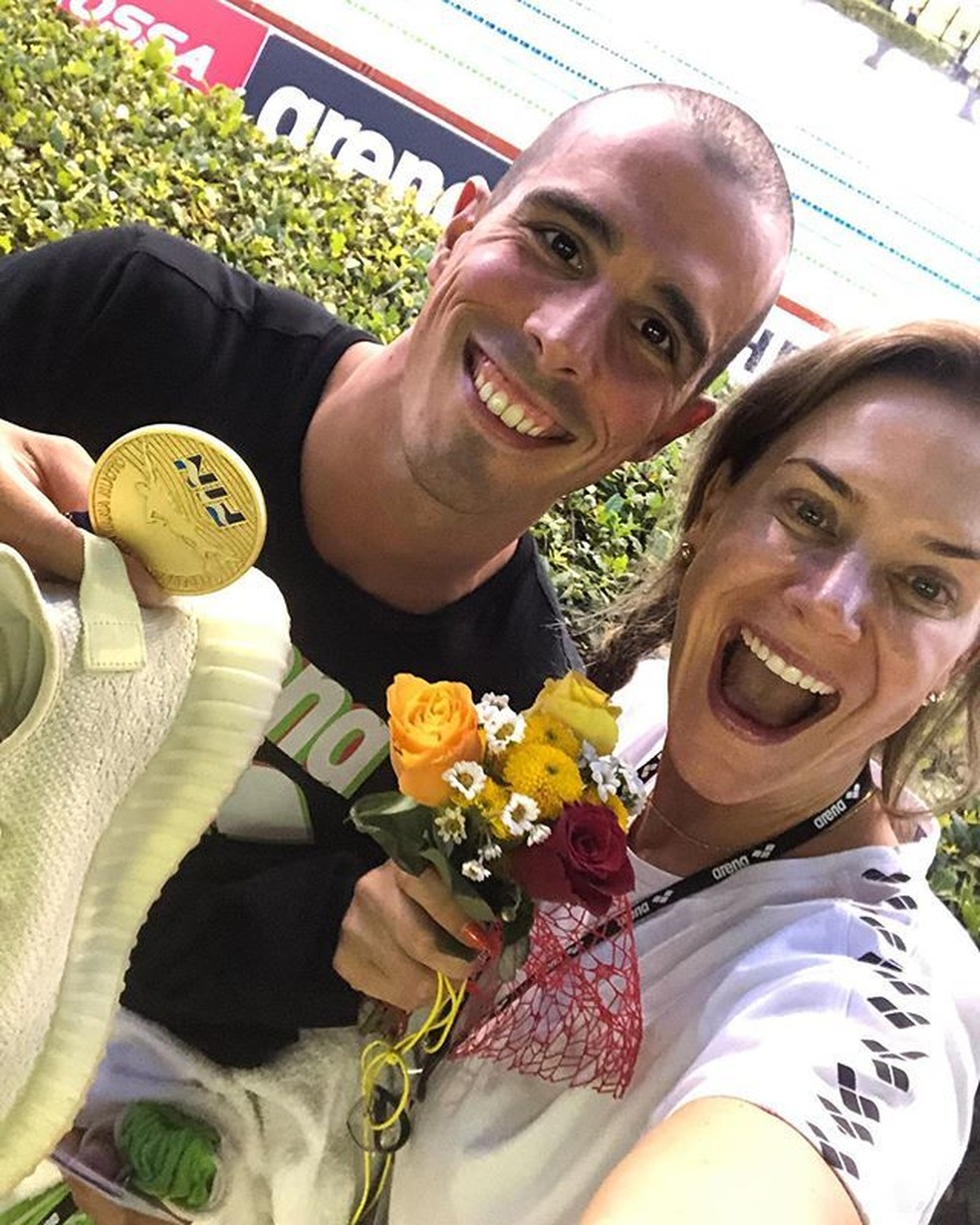 Treinado Pela Esposa Fratus Comeca Caminho Atras Da Terceira Medalha Seguida Em Mundiais Natacao Ge