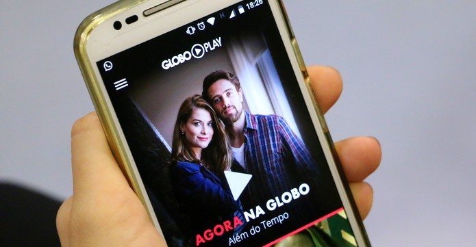 Globo Play é o o aplicativo para assistir aos programas da Globo ao vivo (Foto: Raíssa Delphim/TechTudo)