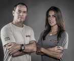 Clayton Conservani e Carol Barcellos | Globo/João Cotta