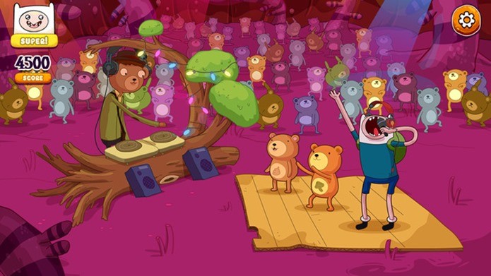 Finn, Jake e seus amigos soltam a voz em novo jogo para iPhone e iPad (Foto: Divulgação)