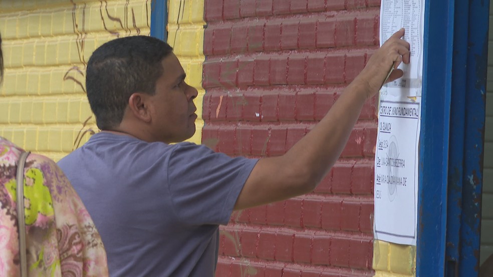 Votação para conselheiros tutelares no Distrito Federal em 2019 — Foto: TV Globo/Reprodução