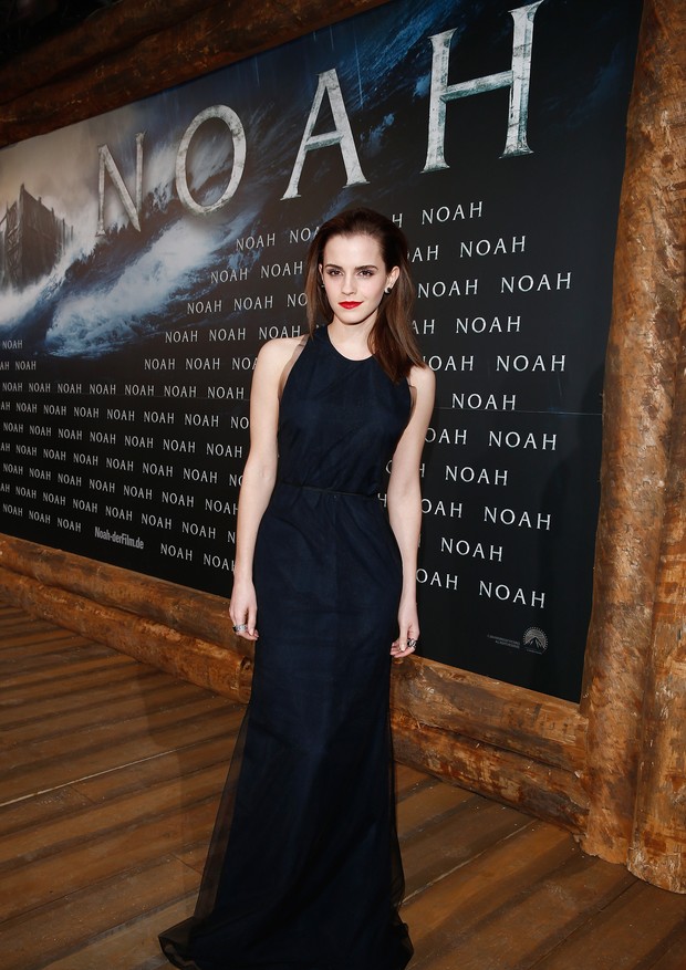 BERLIN, GERMANY - MARCH 13:  Emma Watson attends the premiere of Paramount Pictures' 'NOAH' at Zoo Palast on March 13, 2014 in Berlin, Germany.  (Photo by Andreas Rentz/Getty Images for Paramount Pictures) (Foto: Getty Images)