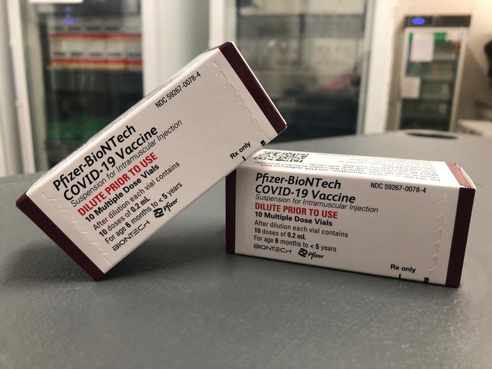 Sesap afirma que não há previsão para chegada de nova remessa da Pfizer Baby — Foto: Ascom / PMP