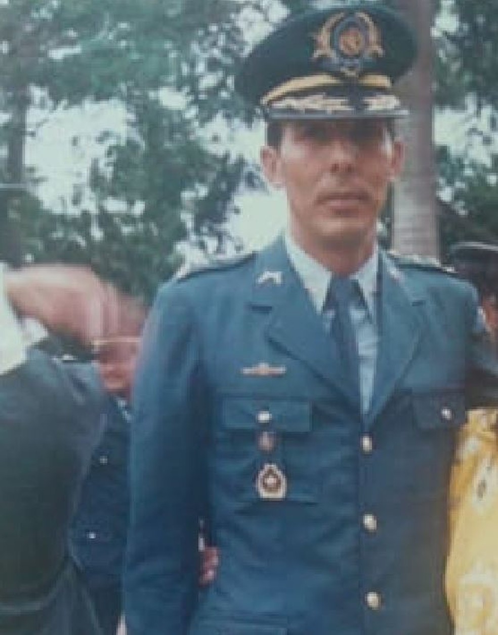 Hildebrando Pascoal na época em que era coronel da PM e foi acusado por liderar grupo de extermínio  — Foto: Reprodução/Facebook