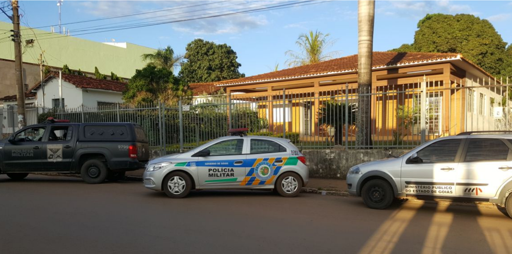 Ministério Público de Goiás cumpre mandados na Igreja Católica em Formosa, Planaltina e Posse (Foto: MP-GO/Divulgação)