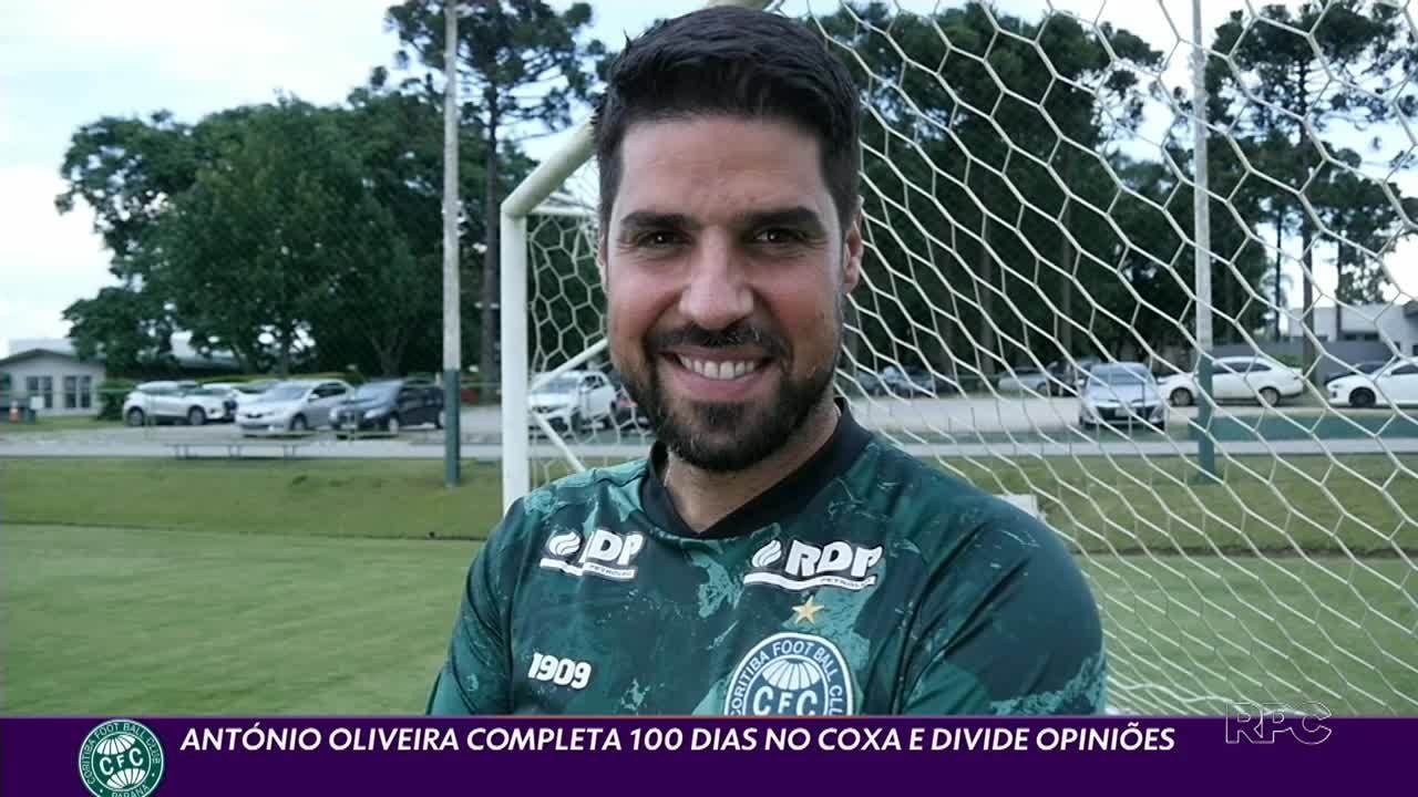 100 dias de António Oliveira no Coritiba