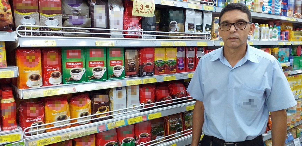 Antônio Donizete Rezende,  gerente de supermercado — Foto: Arquivo pessoal