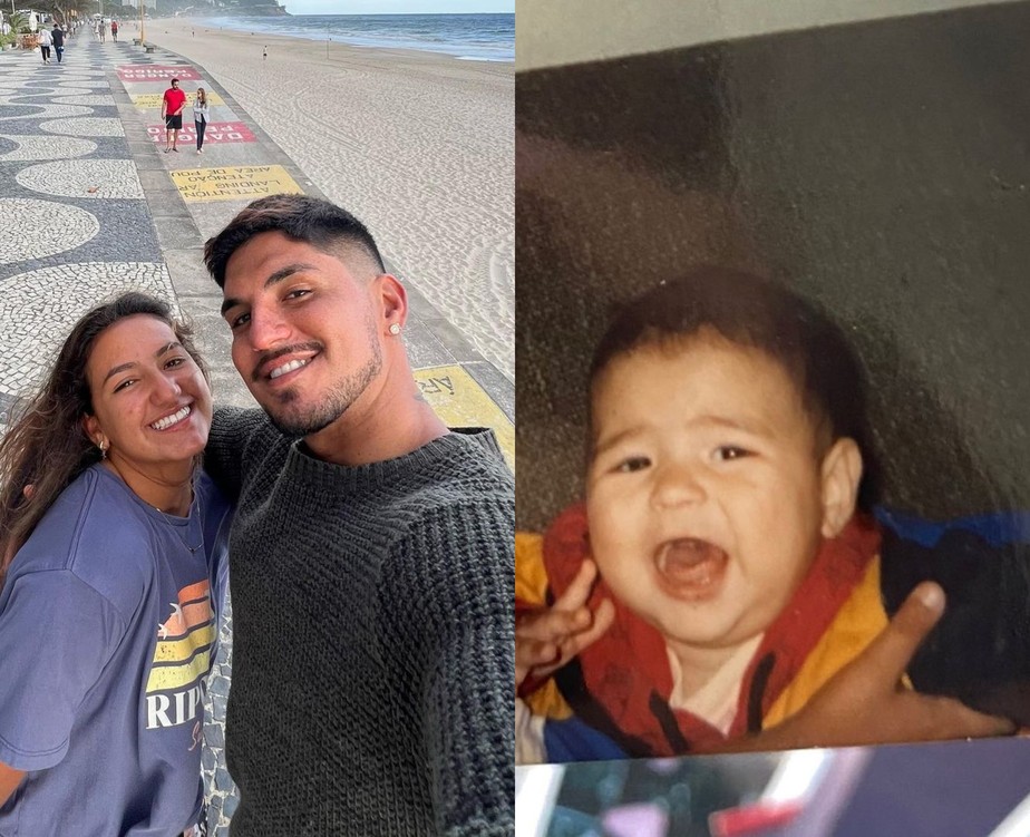 Sophia compartilhou fotos ao lado do irmão, Gabriel Medina