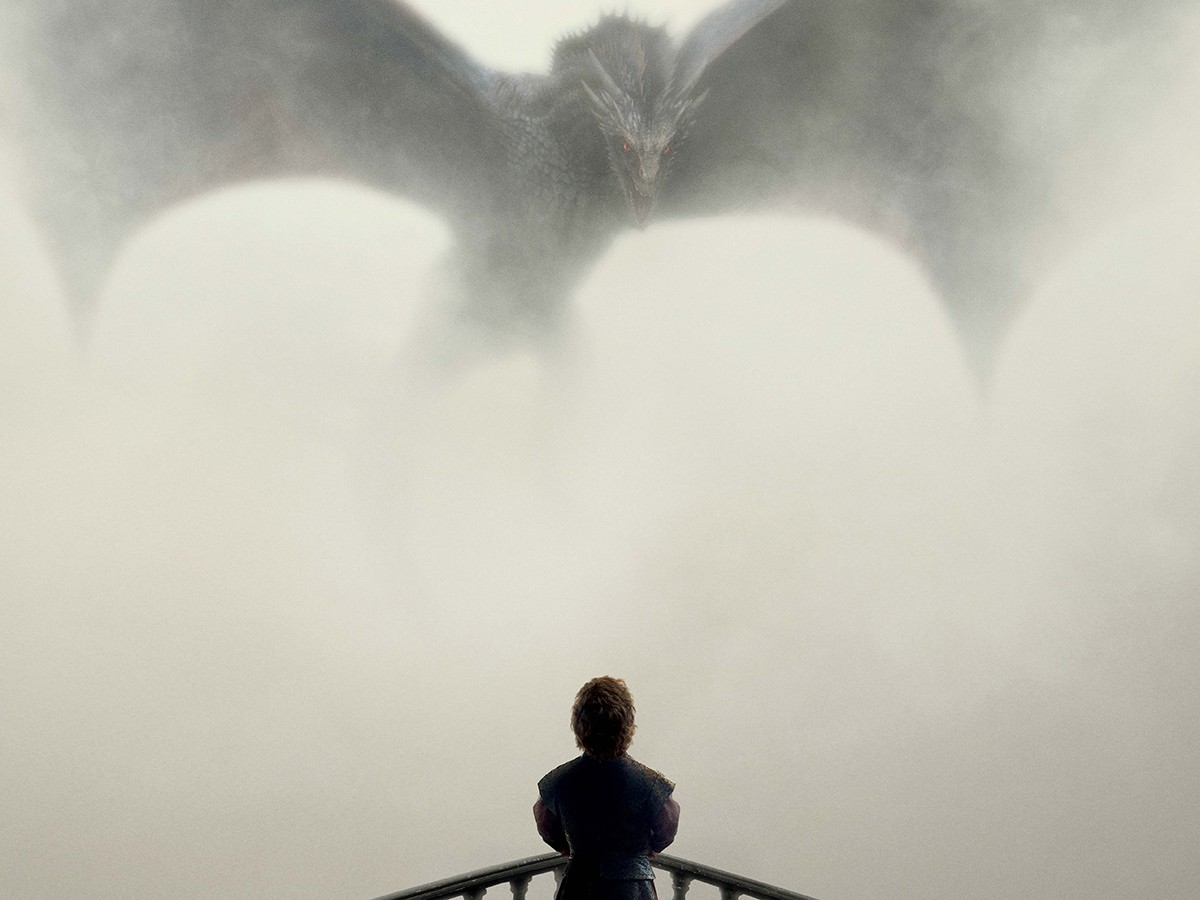 Cartaz da quinta temporada de 'Game of Thrones', que ilustra a capa de abril da Monet (Foto: Divulgação HBO)