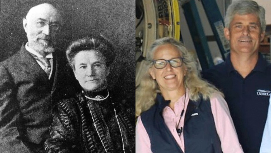 Mulher de executivo da OceanGate que está em submarino desaparecido é descendente de casal morto no Titanic