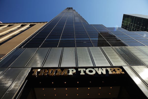 A Trump Tower de Donald Trump em Nova York (Foto: Getty Images)