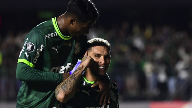 Gol de Rafael Navarro em Palmeiras x Cerro Porteño