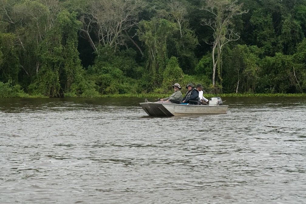 Juntos, os estados de Mato Grosso e Mato Grosso do Sul emitiram em 2018 mais de 80 mil licenas de pesca amadora  Foto: Eduardo Palacio/G1