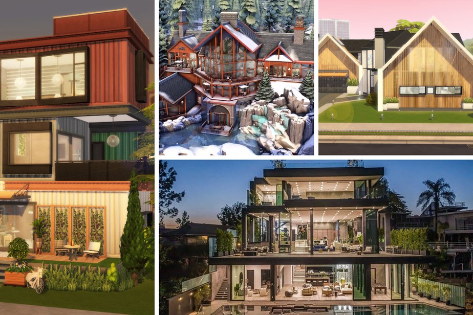 Conheça nove casas incríveis arquitetadas no jogo 'The Sims 4'