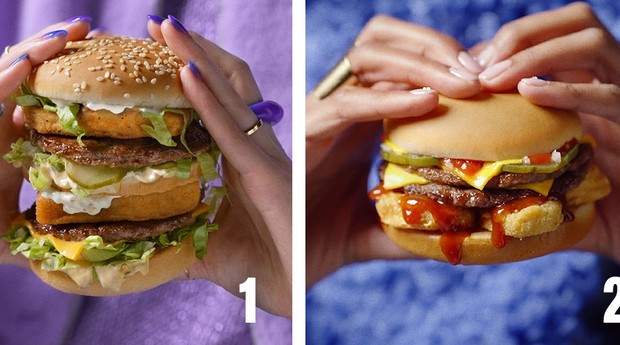 McDonald's lança o “Land, Air & Sea” e o “Crunchy Double” (Foto: Reprodução)