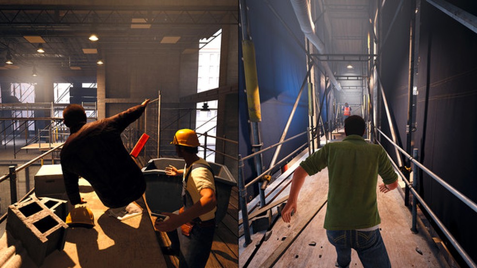 As ações dos jogadores conduzem a campanha de A Way Out a dois possíveis finais — Foto: Reprodução/Steam