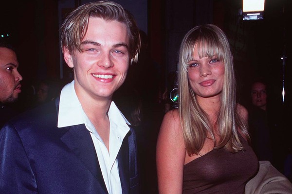 Leonardo DiCaprio e Kristen Zang em foto de 1996 (Foto: Getty Images)