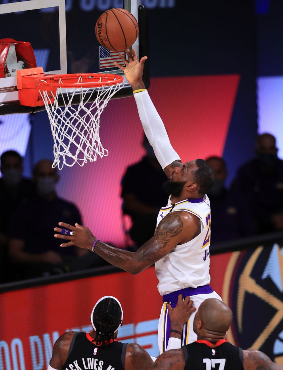 Los Angeles Lakers x Houston Rockets - LeBron James — Foto: Michael Reaves/Getty Images