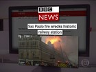 Veja a repercussão do incêndio no museu na imprensa internacional