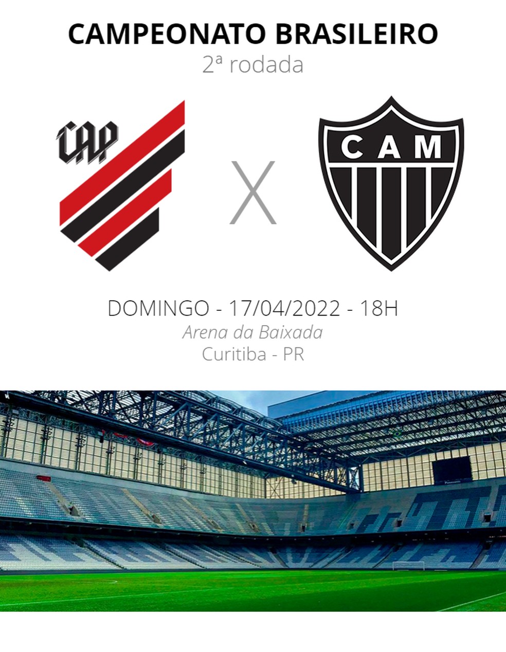 Onde assistir o jogo do Galo e Atlético paranaense 2022?