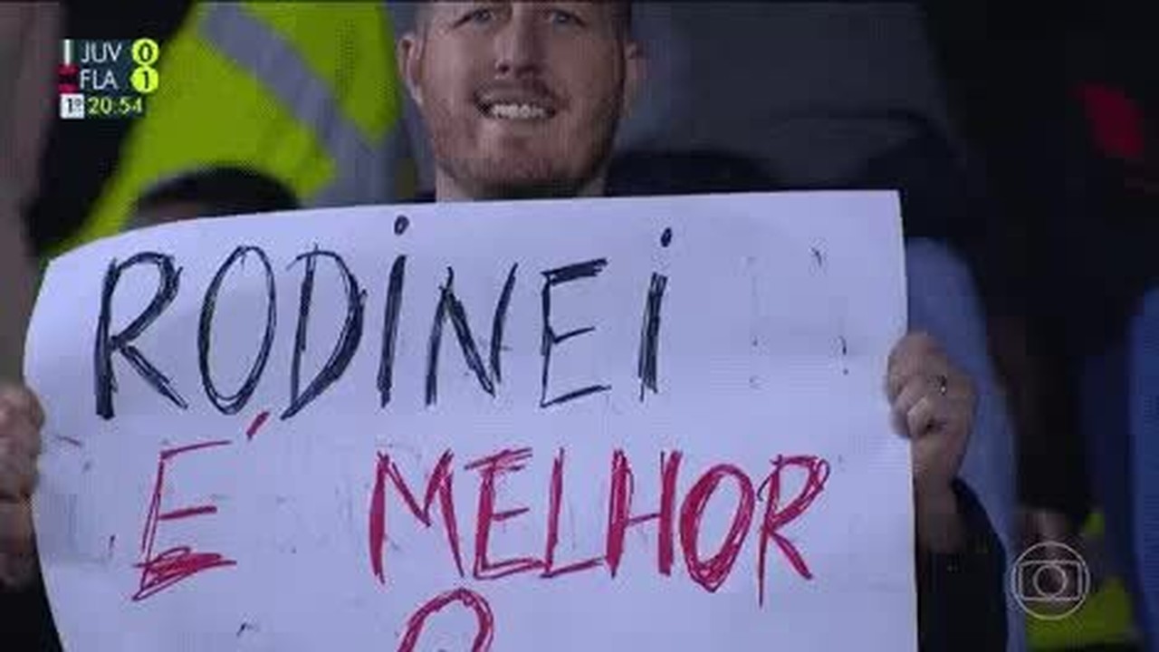 'Rodinei &eacute; melhor que Daniel Alves', brinca torcedor do Flamengo