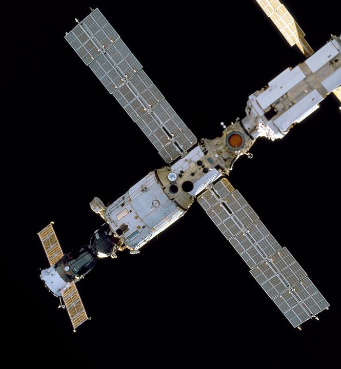 Módulo Zvezda do segmento russo da Estação Espacial Internacional (ISS) (Foto: NASA)