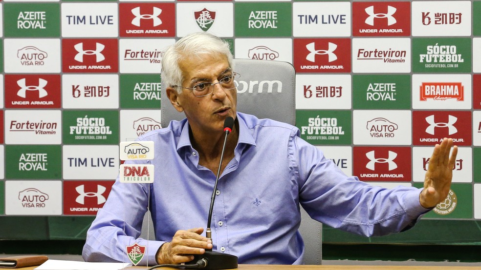 Celso Barros, vice-presidente do Fluminense — Foto: Lucas Merçon