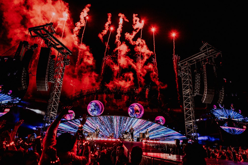 Coldplay em S&atilde;o Paulo &mdash; Foto: Divulga&ccedil;&atilde;o/ Iris Alves