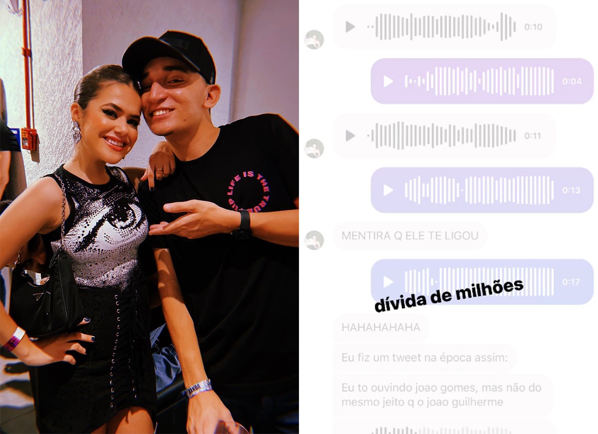 João Gomes promete música para Maisa em áudio Dívida de milhões