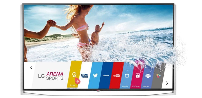 LG Smart TV 4K 3D com tela de 84 polegadas (Foto: Divulgação/LG)