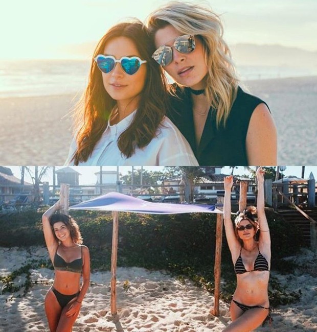 Julia Fariae Thaila Ayala; Fernanda Paes Leme e Julia Faria (Foto: Reprodução/Instagram)