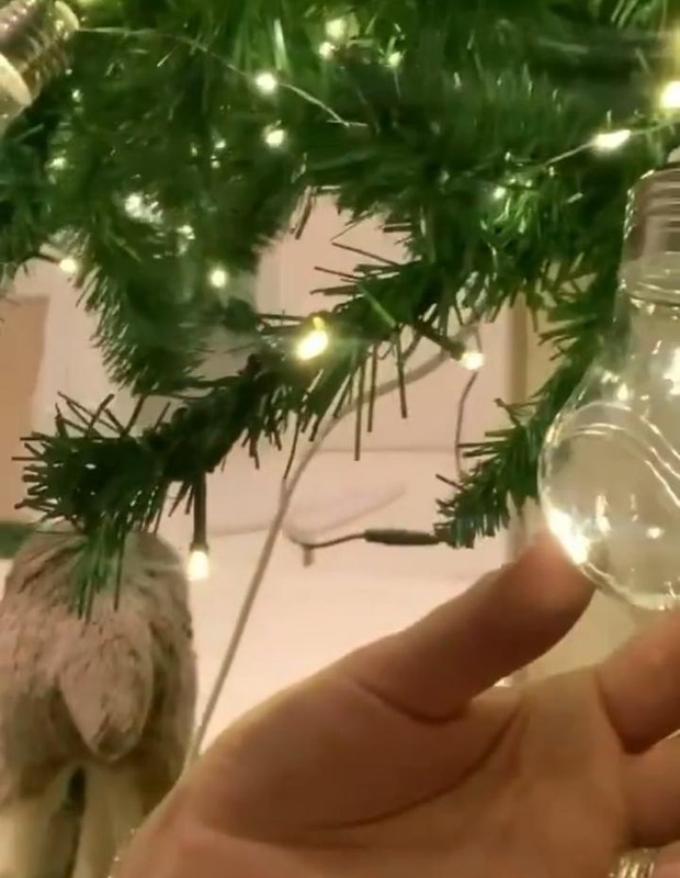 Ana Hickmann mostra sua decoração de Natal (Foto: Reprodução/Instagram)