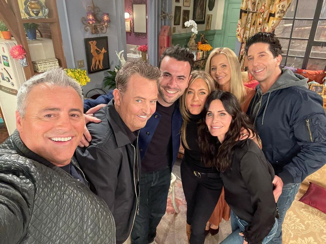 Elenco de Friends se reuniu no especial The One Where They Get Back Together em 2021 (Foto: Reprodução / Instagram)