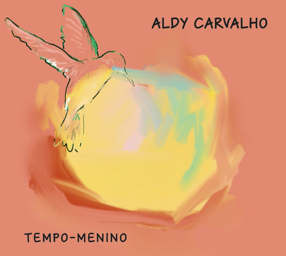 Tempo-menino novo álbum do cantor pernambucano Aldy Carvalho — Foto: Reprodução 