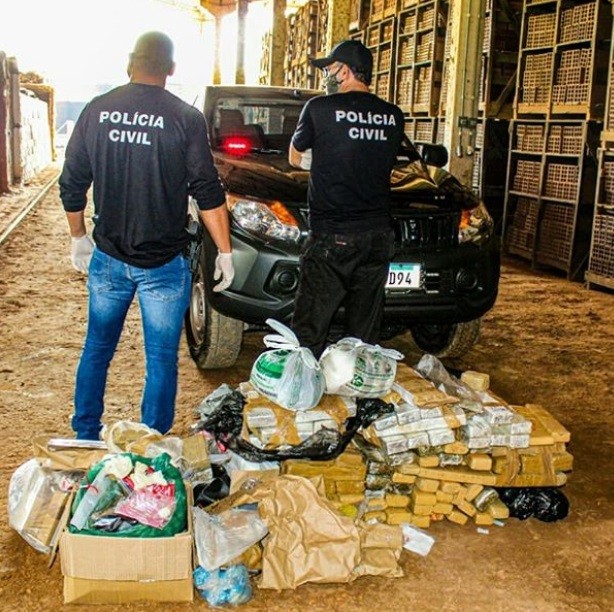 Polícia incinera cerca de 200 kg de droga apreendida em operações em Ji-Paraná, RO