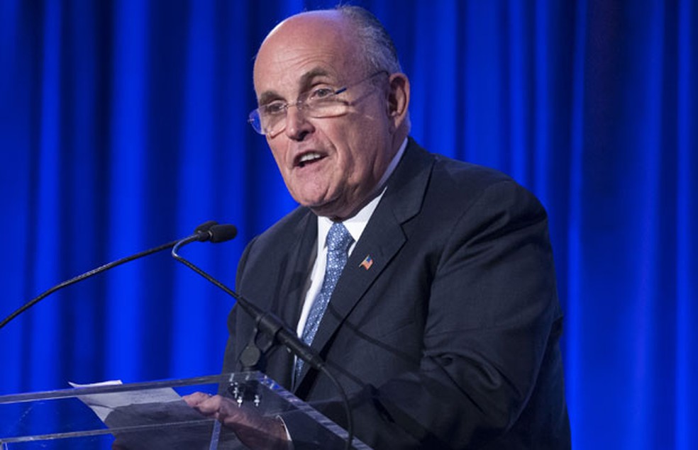 Ex-prefeito da cidade de Nova York, o advogado Rudy Giuliani. (Foto: John Minchillo/Associated Press)