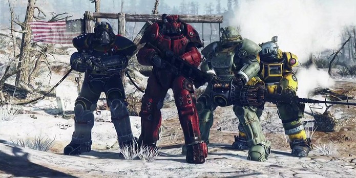 Fallout 76 é inteiramente multiplayer (Foto: Divulgação/Bethesda) Fallout 76 é inteiramente multiplayer (Foto: Divulgação/Bethesda)